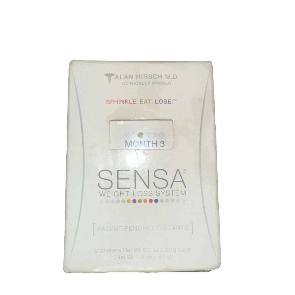 Sensa Weight Loss System Month 3 expired 2013 factory sealed New